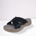 כפכף נשים נצנץ שחור LADY COMFORT