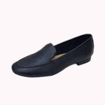 מוקסין שטוח שחור מט LADY COMFORT