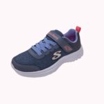 נעל ספורט ראדיאנט אפור סגול SKECHERS