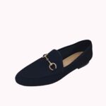 מוקסין שפיץ אבזם מישל שחור LADY COMFORT