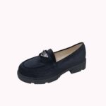 מוקסין טרקטור סלמה שחור קטיפה SALMA BLACK VELVET