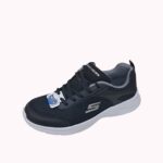 ספורט וולדואיד שחור סוליה לבנה VALDOID SKECHERS