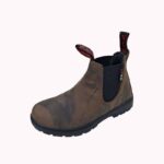 חצי מגף עור לגברים חום מקושקש 41-46 New Tosetti OILY