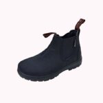 חצי מגף עור שחור 36-40 New Tosetti
