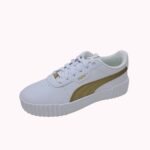 סניקרס קארינה לבן פס זהב CARINA 3.0 PUMA