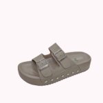 כפכף ניטים חום LADY COMFORT