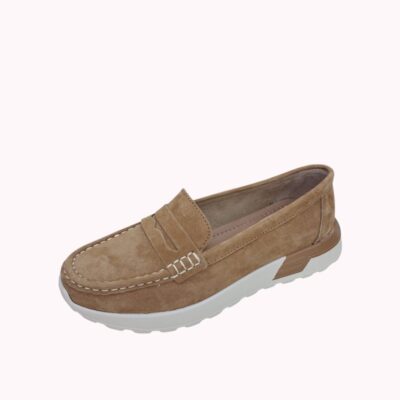 מוקסין נוחות אוקספורד ליקה קאמל Lady Comfort ליידי קומפורט