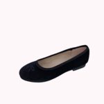 סירה אנני שחור קטיפה ANENI BLACK VELVET