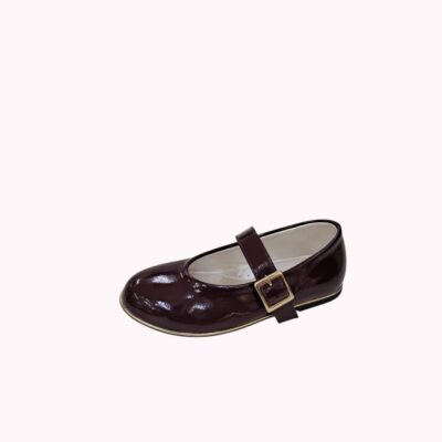 נעל אלגנטית אנה בורדו לק Shine