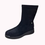 מגף נשים שחור ננה קטיפה Lady comfort
